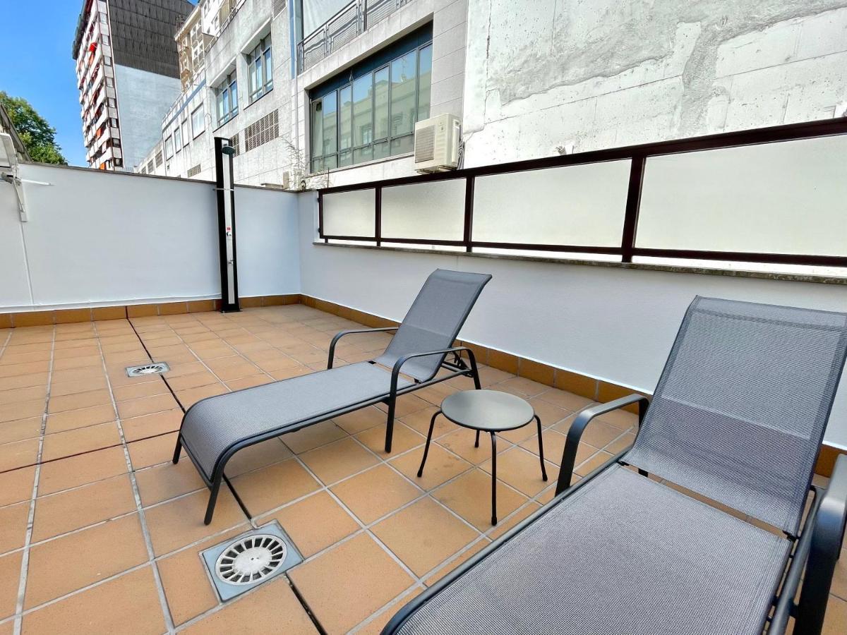 Estudio Centrico 1 Con Terraza Y Parking Privado 奥伦塞 外观 照片